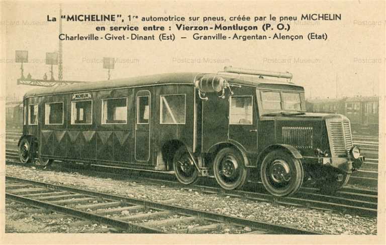 trm500-Train on Michelin Tires La Micheline