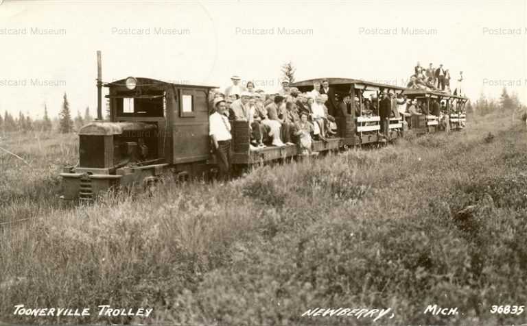 trm540-Newberry Michigan Toonerville Trolley Railroad RPO