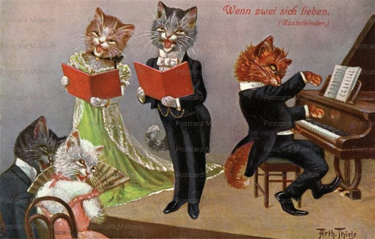 acc265-Arthur Thiele Cats Sing Music,Wenn zwei sich lieben