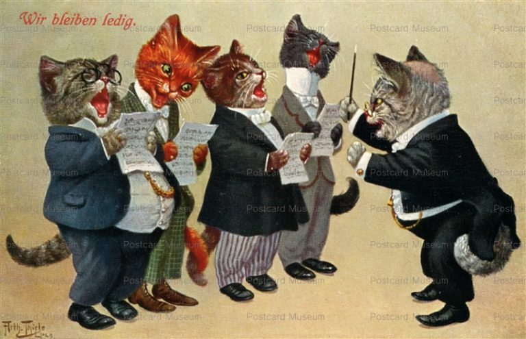 acc270-Arthur Thiele Cats Sing a Song,Wir bleiben ledig