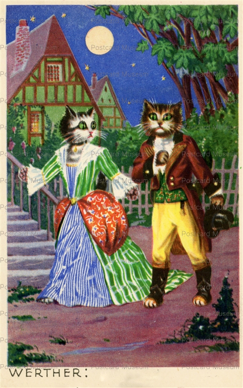 acc350-Dressed Cats LYRICAL DRAMA WERTHER DRAME LYRIQUE