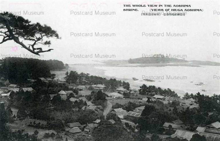miy280-Aoshima jinja 靑島神社境内全景 日向靑島