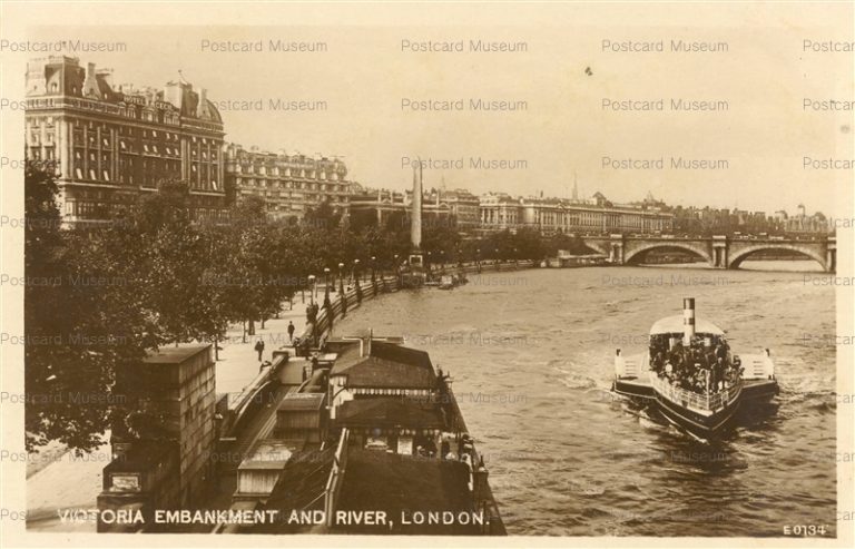 ge132-Victoria Embankment and River London