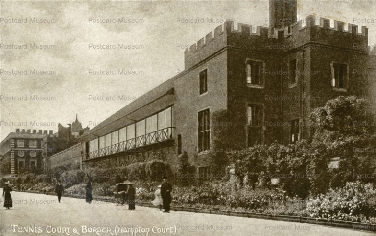 ge305-Tennis Court & Border Hampton Court