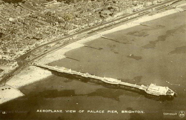 ge520-Aeroplane View of Place Pier Brighton