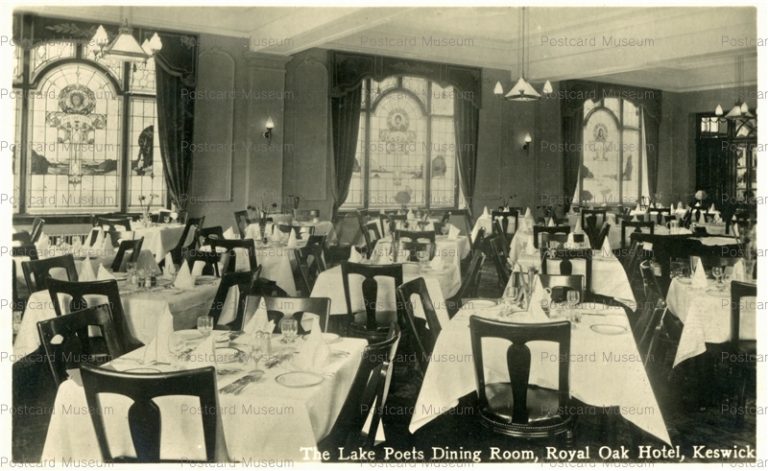 ge681-The Royal Oak hotel Keswick Dining Room