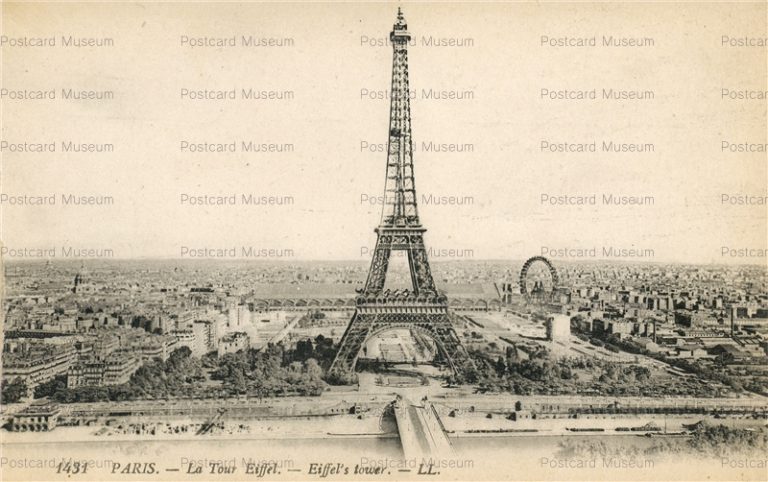 gf082-Paris La Tour Eiffel Eiffel's Tower LL