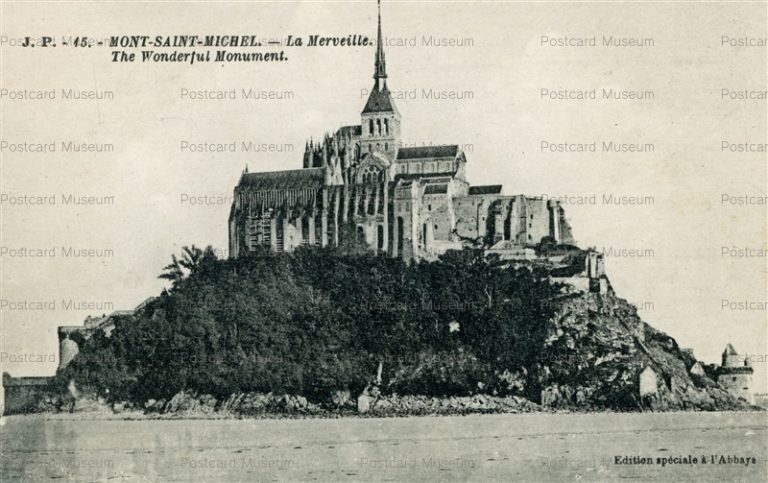 gf1150-Mont Saint Michel La Merveille France J.P.45
