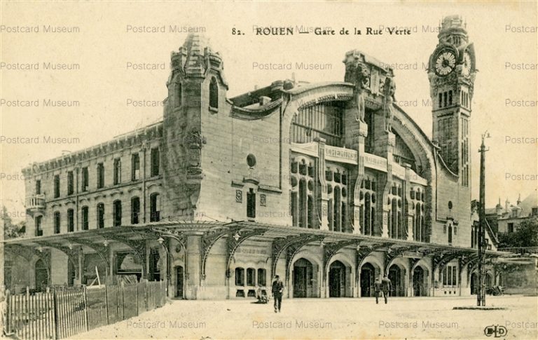 gf1710-Rouen Gare de la Rue Verte 1925
