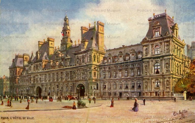 gf181-Paris L'Hotel de Ville