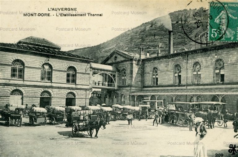 gf1810-L'Auvergne Mont-Dore-L'Etablissement Thermal