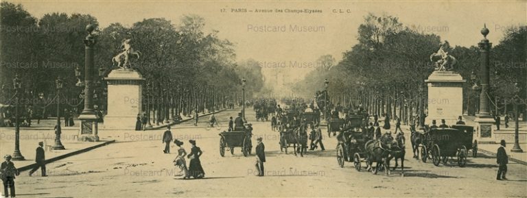 gf225W-Paris Avenue des Champs-Elysees C.L.C