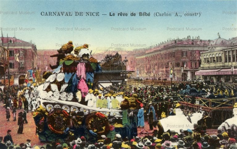 gf2965-Carnaval de Nice Le reve de Bebe Carlon