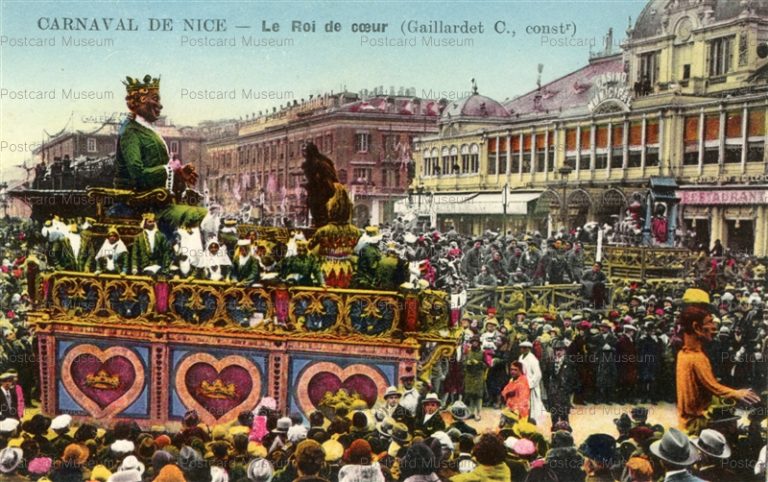 gf2966-Carnaval de Nice Le Roi de coeur Gaillardet