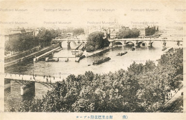 gf485-ルーブル附近巴里市街