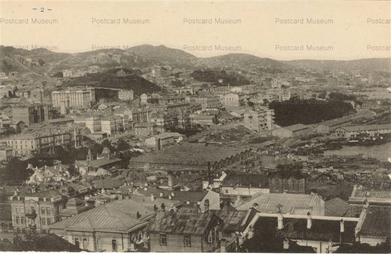 gr092-Birds Eye View of Vladivostock 浦塩斯徳全景 2
