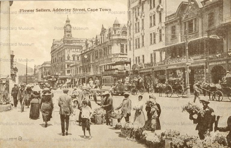 gsa003-Flower Sellers Adderley Street Cape Town