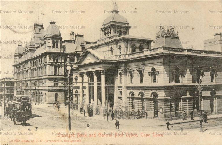 gsa007-Standard Bank and General Post Office Cape Town