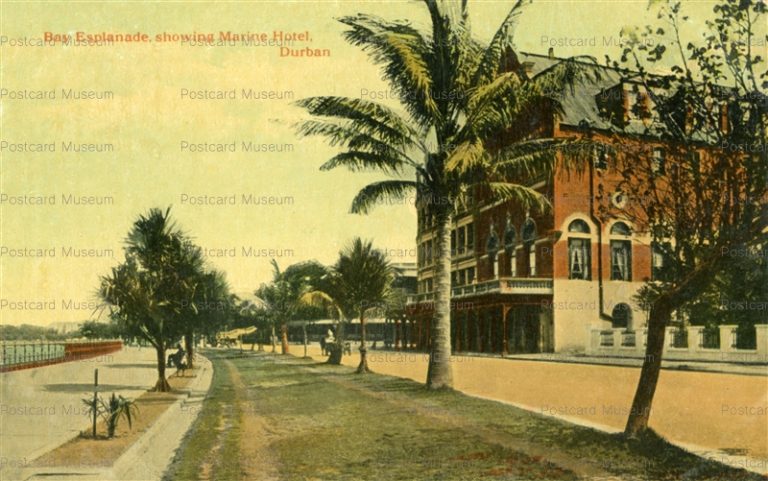 gsa116-Bay Esplanade Showing Marine Hotel Durban