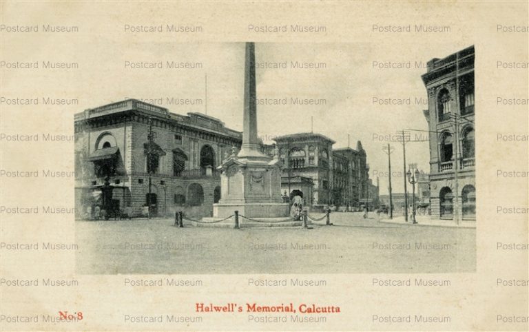 ind017-Halwell's Memorial Culcutta