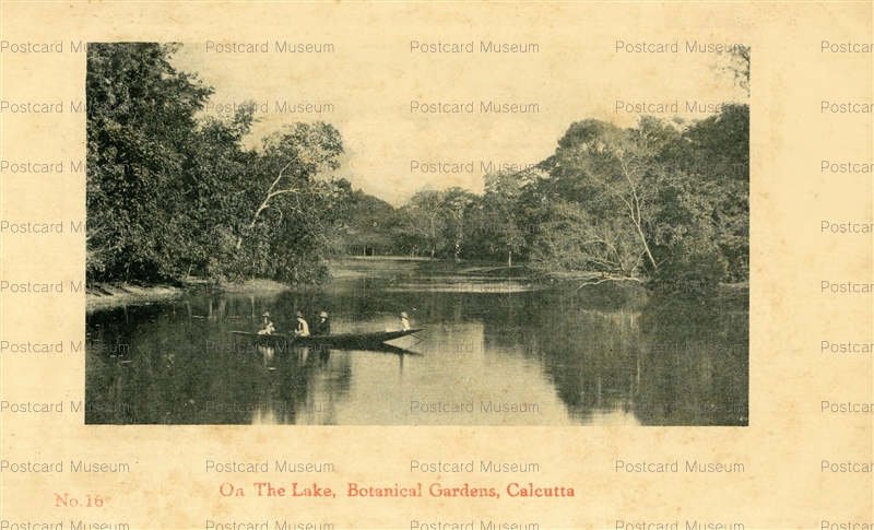 ind021-On the Lake Botanical Gardens Calcutta