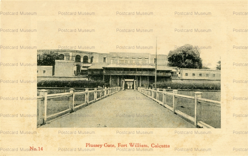 ind023-Plussey Gate Fort Williams Calcutta