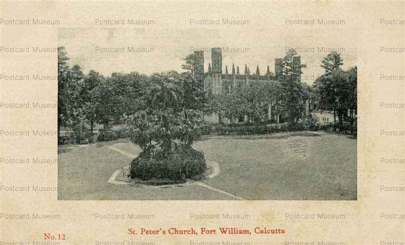 ind024-St. Peter's Church Fort William Culcutta
