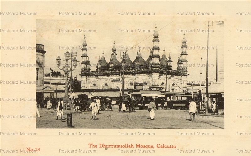 ind028-The Dhurrumtollah Mosque Calcutta