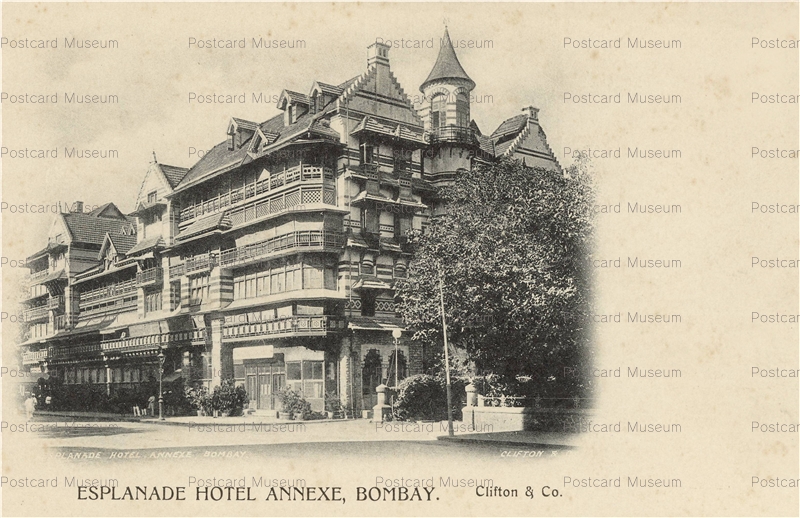 ind121-Esplanade Hotel Annexe Bombay
