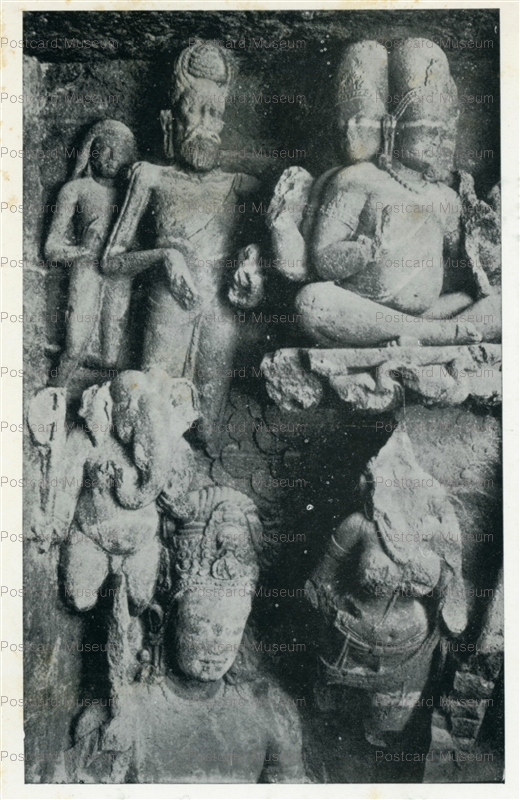 ind509-Elephanta Cave 1 Archaeological Survey of India