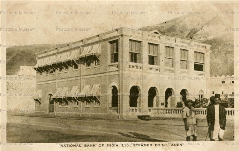 mai030-National Bank of India Ltd. Steamer Point Aden