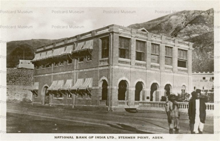 mai031-National Bank of India LTD Steamer Point Aden