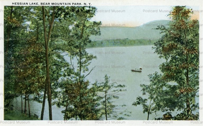 usa068-Hessian Lake Bear Mountain Park N.Y.