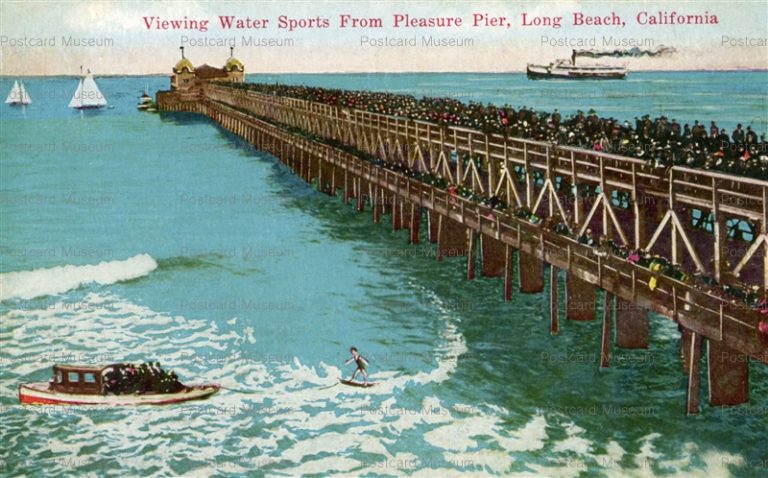 usa280-Viewing Water Sports from Pleasure Pier Long Beach California