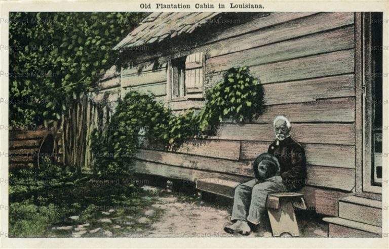 usa836-Old Plantation Cabin in Louisiana