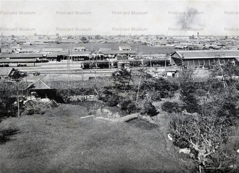 oj708-Sakai City 堺市全景 高野登山鉄道停車場望む