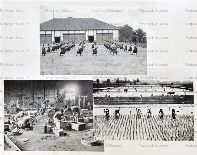 oj722-Umeda Higher Girls School Agricultural School Technical School 梅田高等女学校 農学校 職工学校