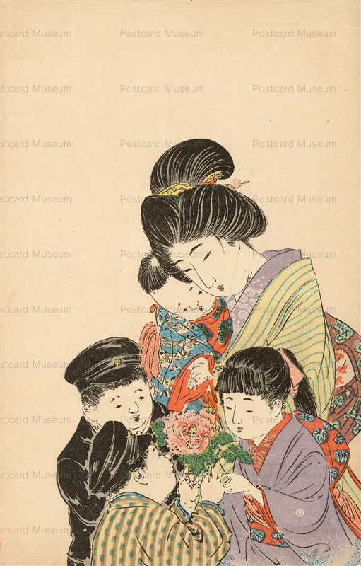 ab165-母と子供達