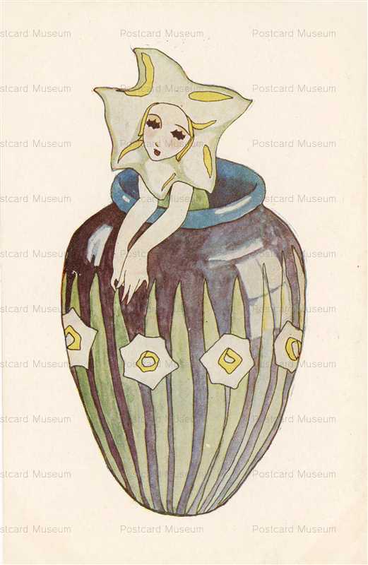 ak082-加藤まさを 花の精