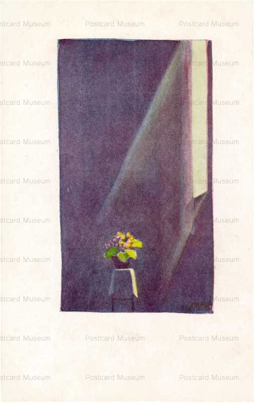 at003-田中みをじ 窓辺から花に光が