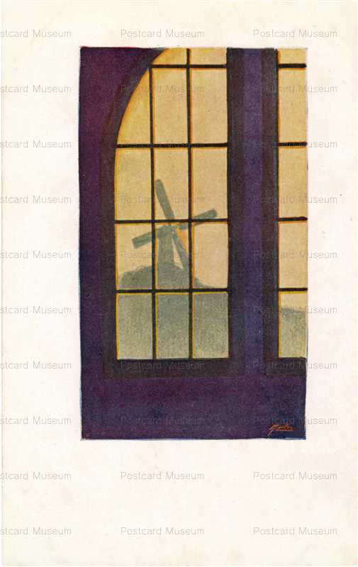 at004-田中みをじ 窓辺から風車が