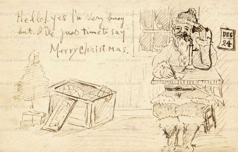 at060-サンタからの電話 MerryChristmas