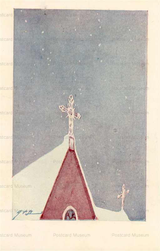 at721-田中みをじ 聖なる日 教会十字架