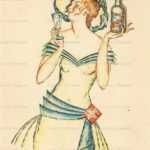 cd004-カルピス 国際懸賞募集ポスター佳作 | 絵葉書資料館