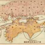 大正9年頃◆大阪商船株式会社監修 世界の公園『瀬戸内海地図』和楽路屋発行 航路図 大正9年頃◇大阪商船株式会社監修 世界の公園『瀬戸内海地図』和楽