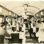 ct255-食堂車 日本鉄道 | 絵葉書資料館