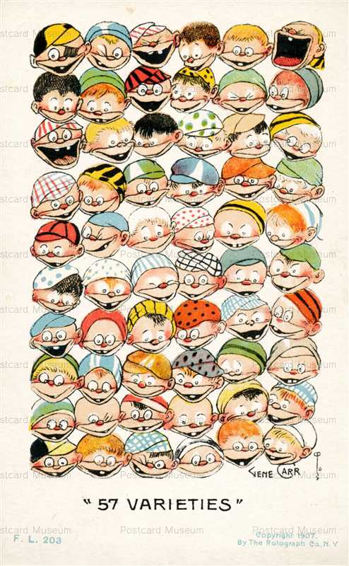 fc220-Artist Gene Carr Comic 57 Varieties