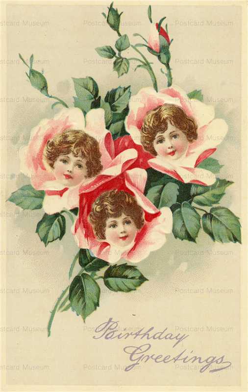 hb017-Birthday Rose Flower Girls