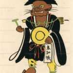 hc510-大津画-鬼の寒念仏-小児の