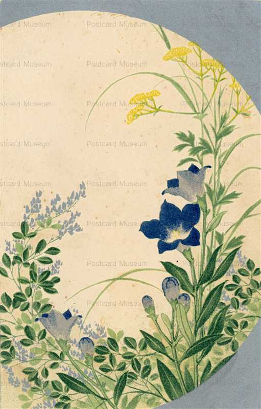 kfg409-桔梗と花々